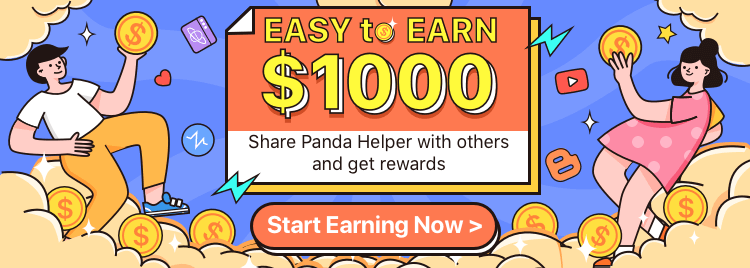 share Panda Helper with your friends